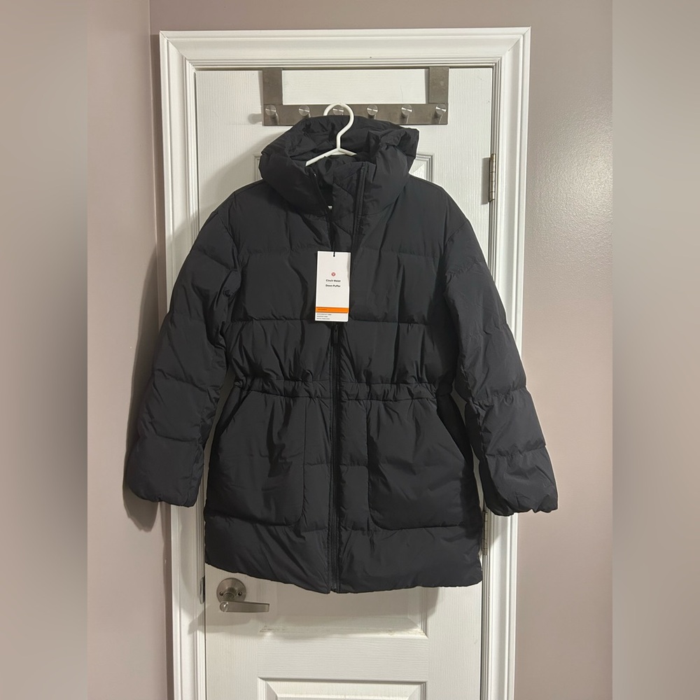 NWT Lululemon Cinch-Waist 600-Down-Fill Puffer